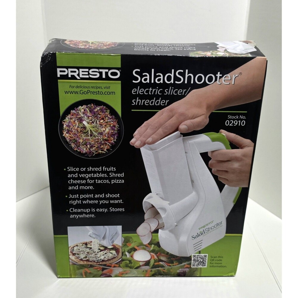 Presto Salad Shooter Electric Slicer and Shredder